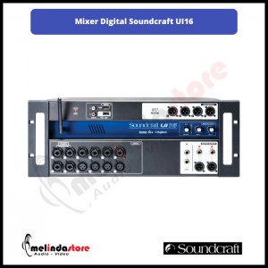 Mixer Digital Soundcraft Ui 16 Original | Digital Mixer 16 Channel